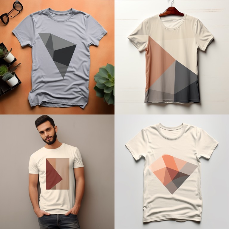 Midjourney tshirt book prompt for minimalism